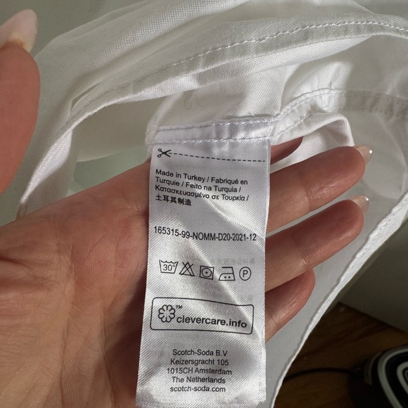 Scotch & Soda Classic White Shirt - Picture 8 of 17